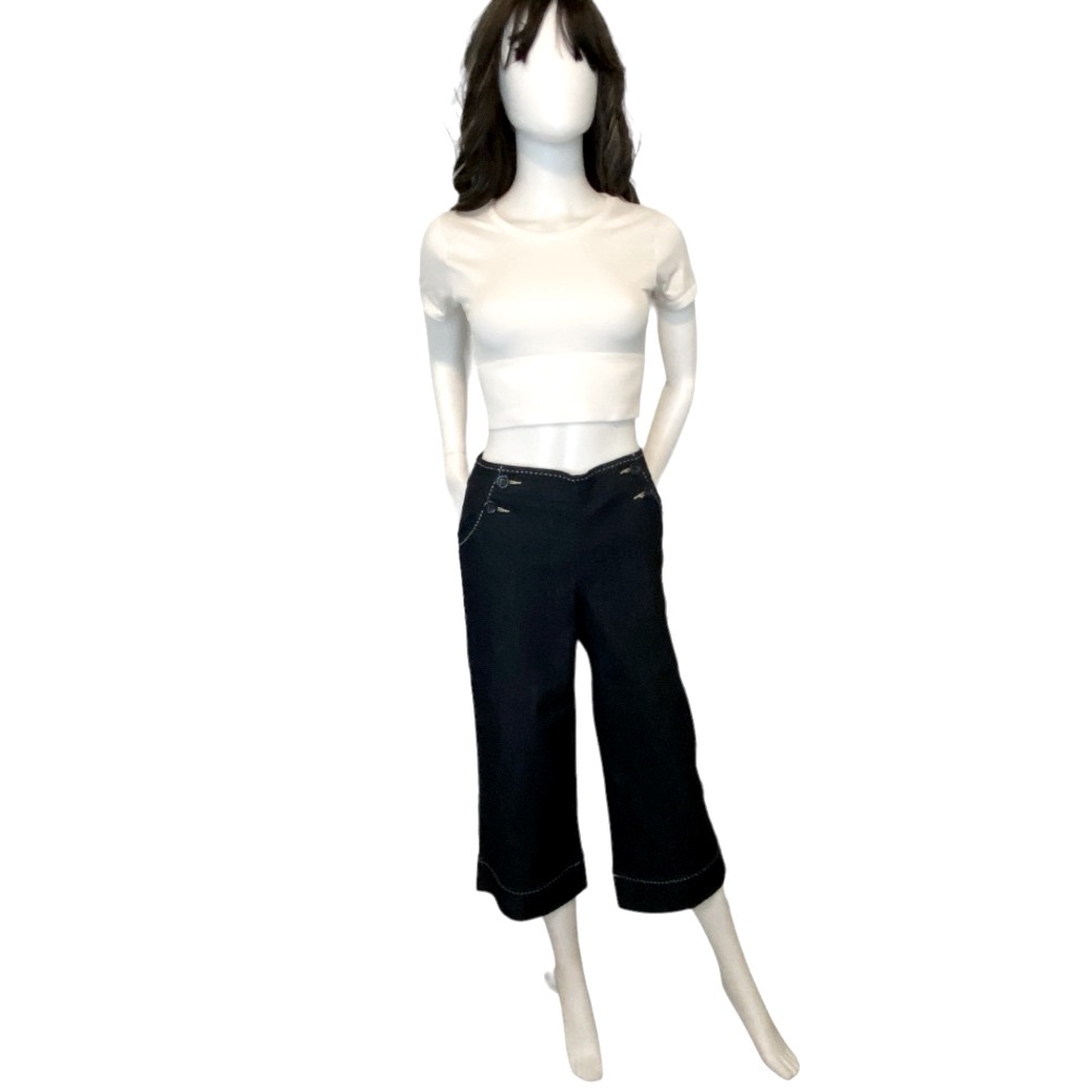 Cache Cropped Sailor Jeans